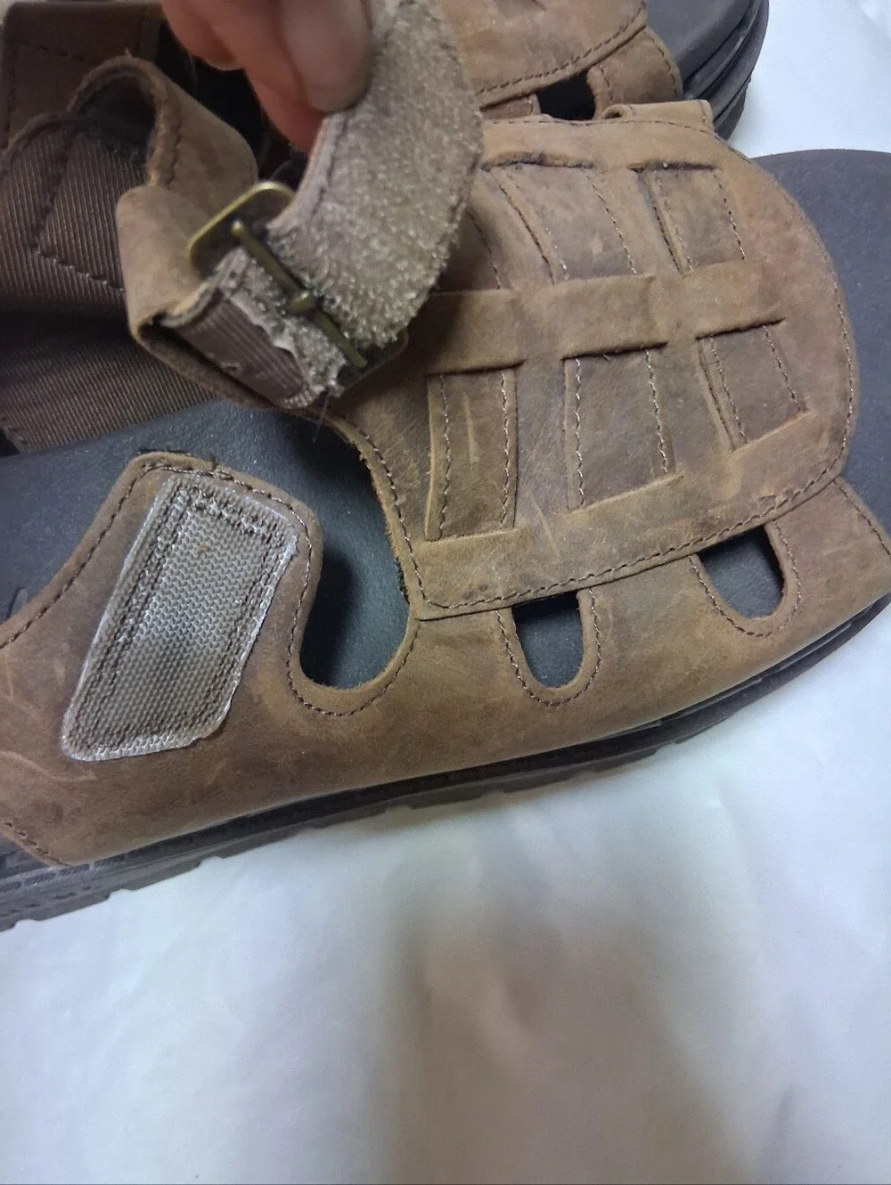 Skechers Throwback Sandals Men's Size 9 Preowned